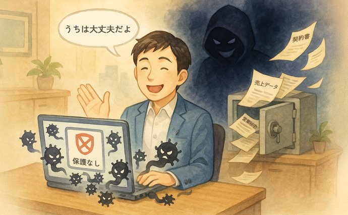「まさか、まだ入れてない？」～セキュリティソフト未導入の企業が抱える“リスク”